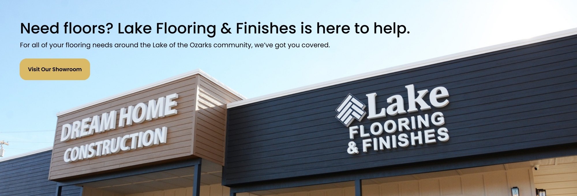 Lake Flooring and Finishes Showroom in Lake of the Ozarks, MO